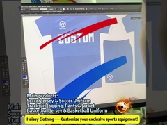 Wettbewerbsfähiges 100% Polyester-Kit – Atmungsaktives Mesh, geruchsneutral, maschinenwaschbar | Pro Fit