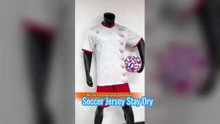 Herren-Fußballtrikot, schnell trocknend, atmungsaktiv und bequem